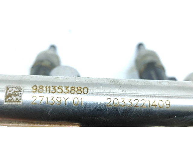 Комплект форсунок 9811353880, 27139Y01 Citroen C3 Aircross для бензинового двигателя eb2adt_hnp 1.2