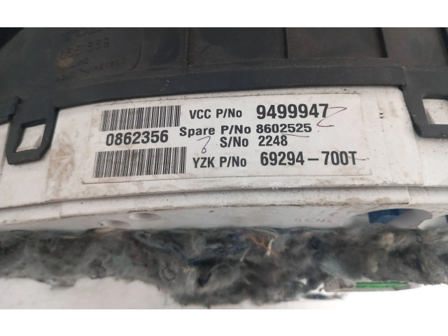 Панель приборов 9499947, 69294700T   Volvo XC90       