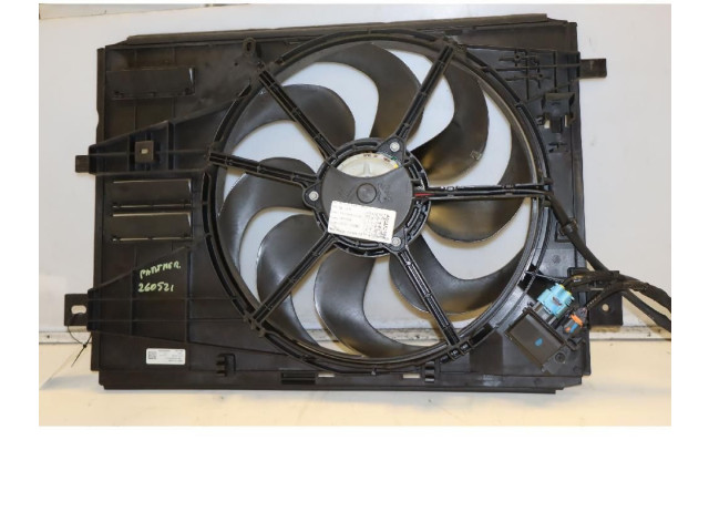 Электрический вентилятор радиаторов 9806313580 Peugeot Partner III