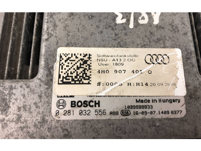 Řídící jednotka 4H0907401Q, 0281032556   Audi A8 S8 D4 4H 2015