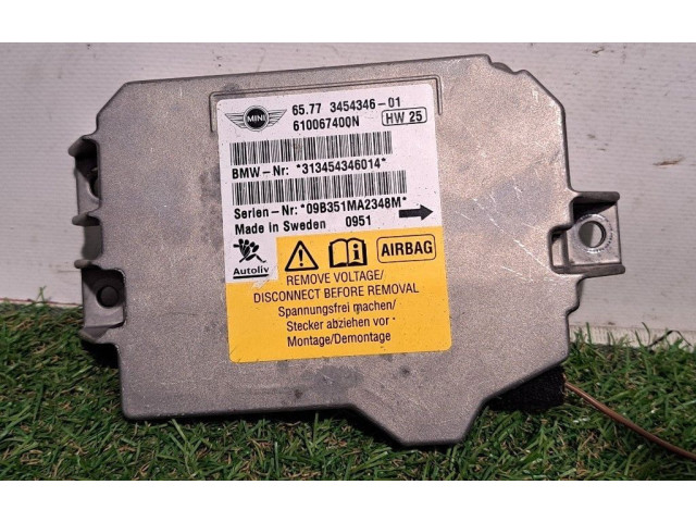 Блок подушек безопасности 6577345434601, 6577345434601 Mini One - Cooper Coupe R56