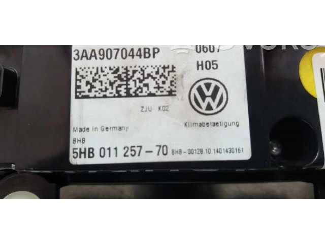Блок управления климат-контролем 3AA907044BP0607H05 Volkswagen Touran II