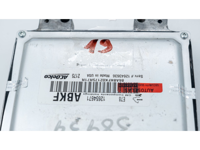 Řídící jednotka 12643636, 12654671 Opel Ampera 2012