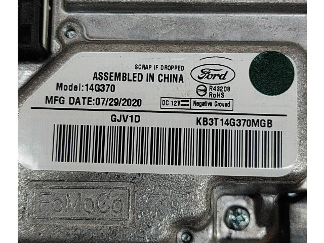 Дисплей KB3T14G370MGB Ford Ranger