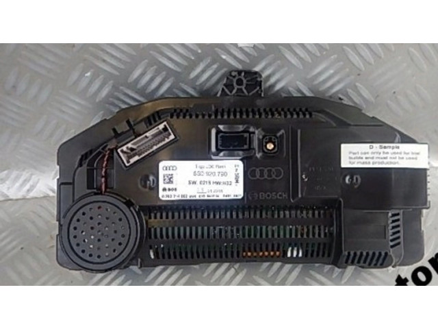 Přístrojová deska Audi TT TTS RS Mk3 8S 2014 8S0920790