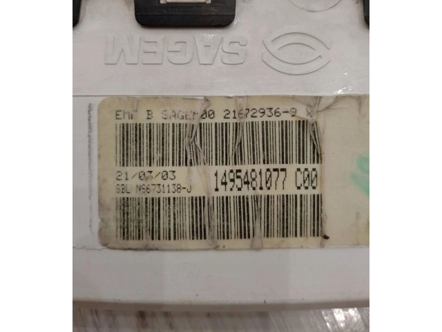 Дисплей 1495481077 Citroen C8