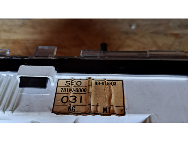 Панель приборов HR01503, 78100G000 Honda Accord