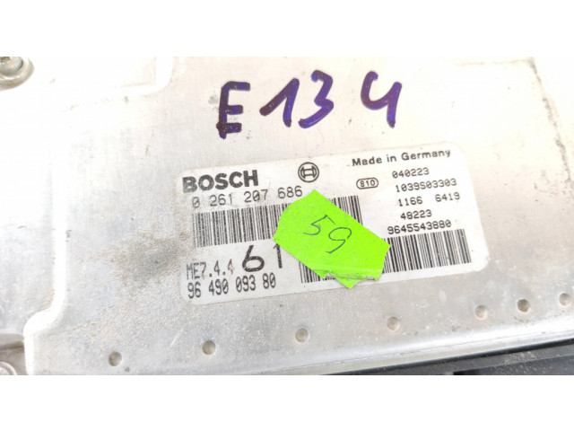 Řídící jednotka 9649009380, 9645543880 Citroen Berlingo 2004