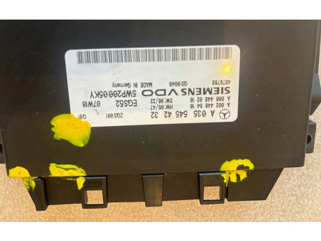 Блок управления коробкой передач A0355454232, A0024465410   Mercedes-Benz E W211