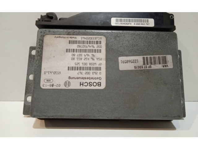 Блок управления коробкой передач 0260002767   Citroen C5