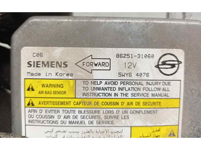 Блок подушек безопасности 8625131060, 5WY64076 SsangYong Actyon