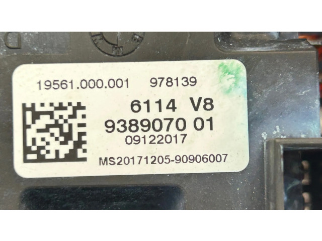 Pojistková skříňka 9389070, 978139 BMW 4 F36 Gran coupe 2018