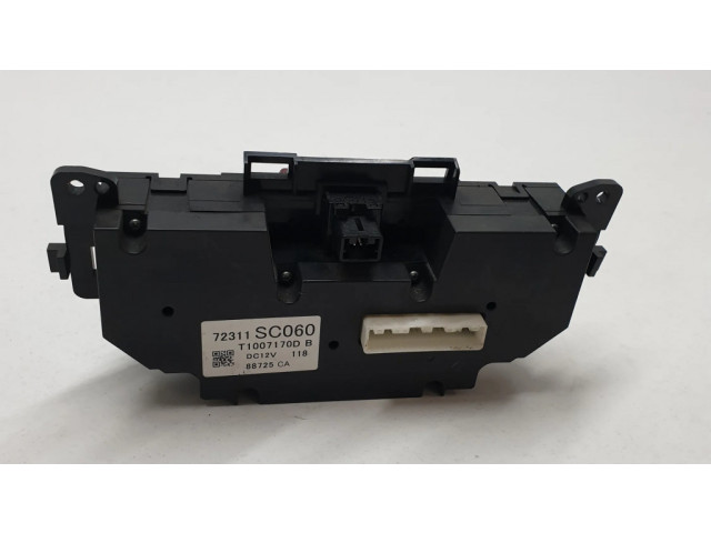 Блок управления климат-контролем 72311SC060, T1007170DB   Subaru Forester SH