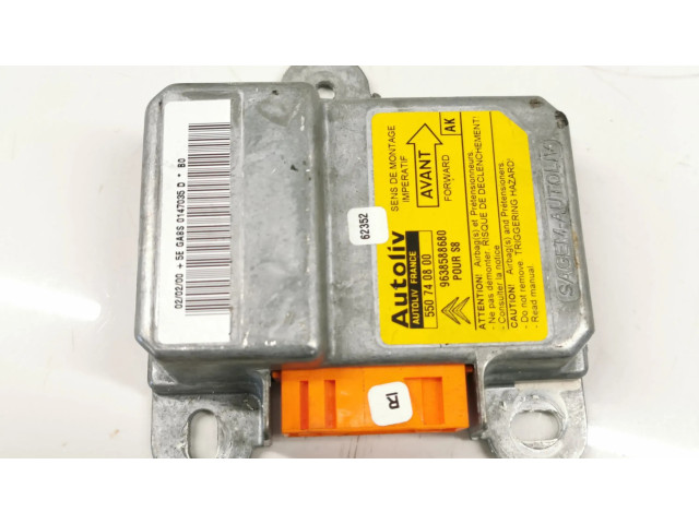 Блок подушек безопасности 550740800, 9638588680   Citroen Saxo