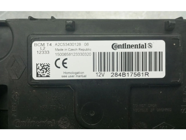 Блок комфорта 284B17561R, A2C53430128 Dacia Sandero