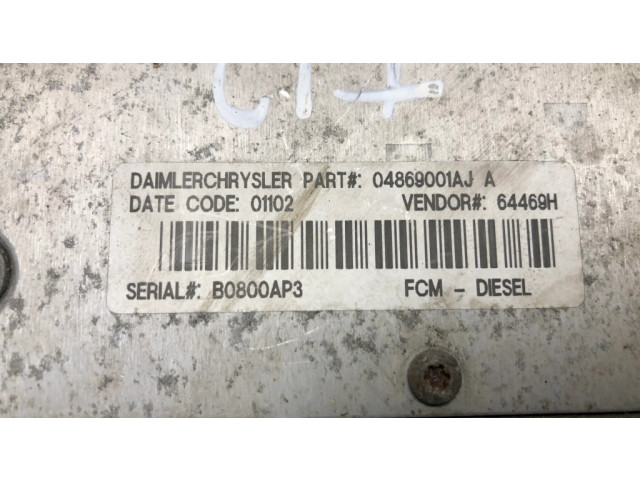 Pojistková skříňka 04869001AJ, 64469H Chrysler Voyager 2002