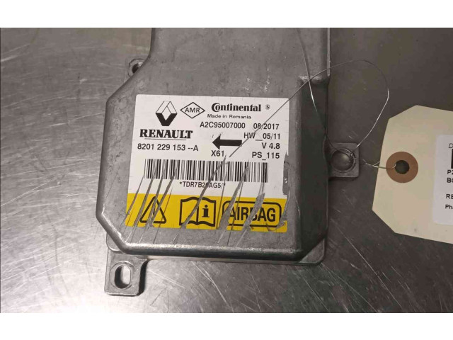 Блок подушек безопасности 8201229153   Renault Kangoo II
