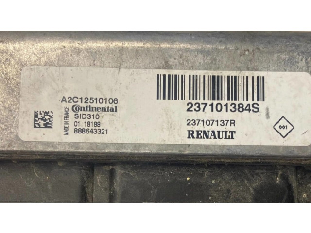 Блок управления двигателя 237107137R, 237101384S   Dacia Duster
