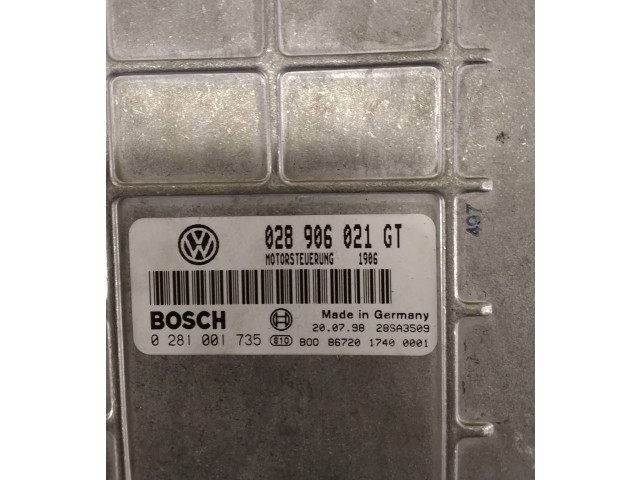 Блок управления двигателя 028906021GT, 28SA3509 Ford Galaxy