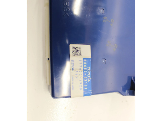 Блок управления климат-контролем 8865053181   Lexus IS 220D-250-350
