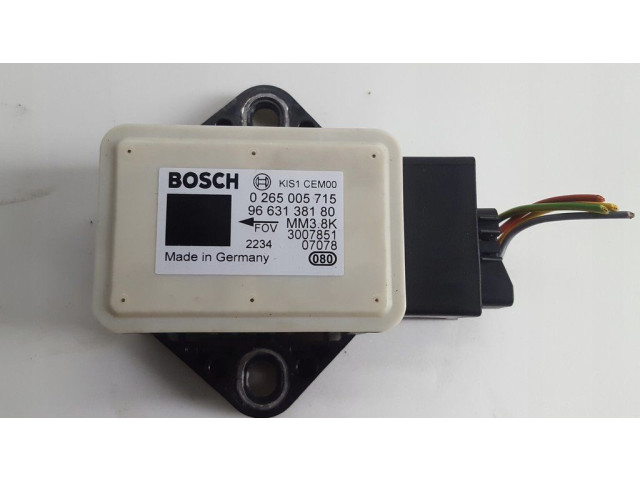 Датчик ESP (системы стабильности) (датчик продольного ускорения)