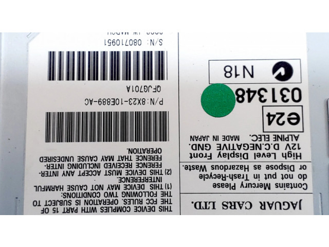 Дисплей    8X2310E889AC, 8X2318B820AA   Jaguar XF X250