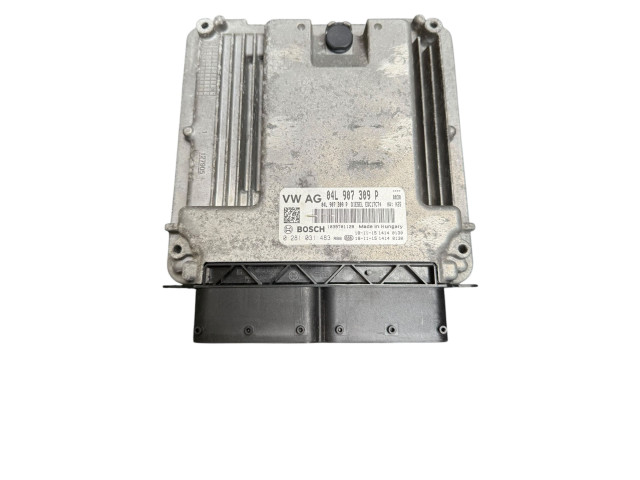 Блок управления двигателя 04L907309P, 0281031483   Volkswagen Touran III