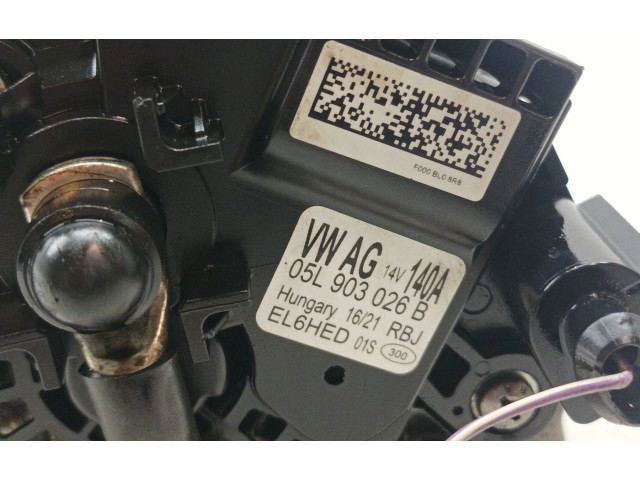 Генератор 05L903026B, TDI   Skoda Octavia Mk4      