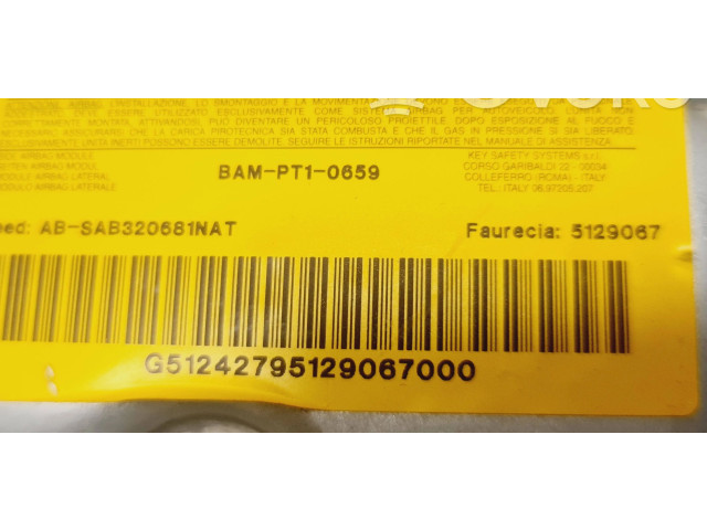 Подушка безопасности в сиденье 5129067, BAMPT10659   Citroen C8