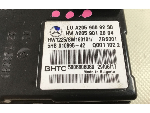 Блок управления A2059009230   Mercedes-Benz GLC AMG