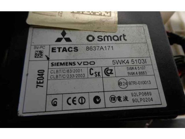 Модуль управления BSM MN108320, 5WK45103I Mitsubishi Colt
