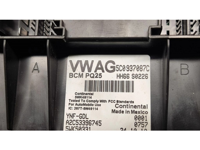 Блок комфорта 5C0937087C, A2C53396745   Volkswagen Jetta VI   