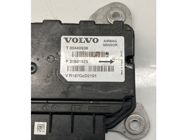 Блок подушек безопасности 31681525, R187GCD2101 Volvo XC90