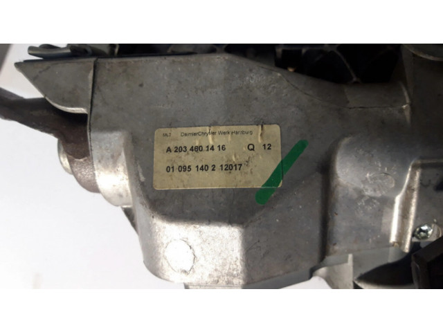  рейка  Колонка рулевая A2034601416, 01095140212017   Mercedes-Benz C W203 2000-2007 года