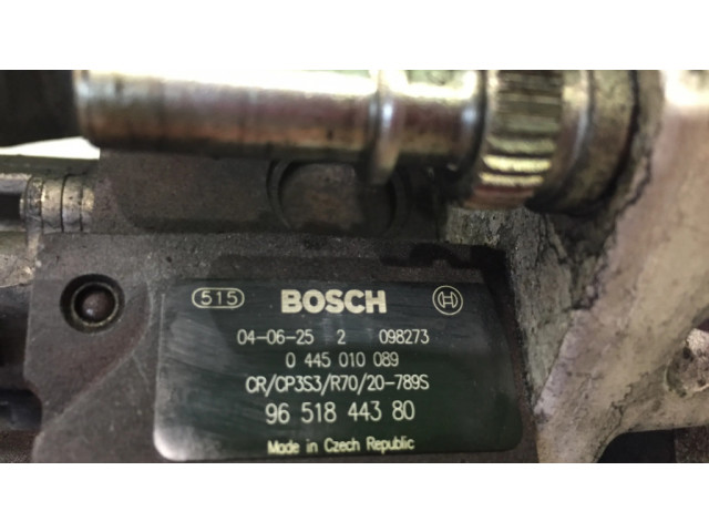 Vstřikovací čerpadlo 9651844380, 0445010089 Ford Focus C-MAX pro naftový motor 1.6