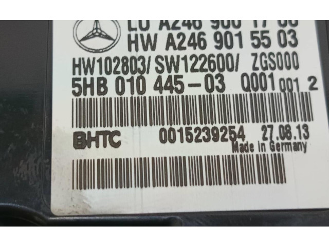 Блок управления климат-контролем A2469001708   Mercedes-Benz A W176