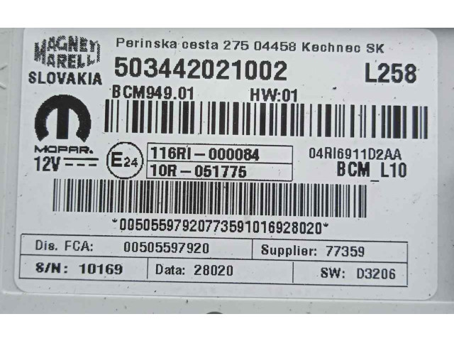 Pojistková skříňka Другие блоки управления / модули BCML10-BCM94901, MAGNETIMARELLI Alfa Romeo Stelvio 2020