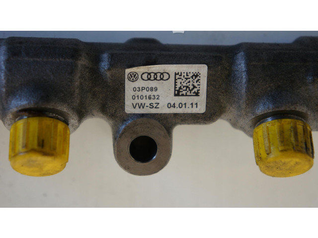 Топливная рампа 03P089   Skoda Fabia Mk2 (5J)  