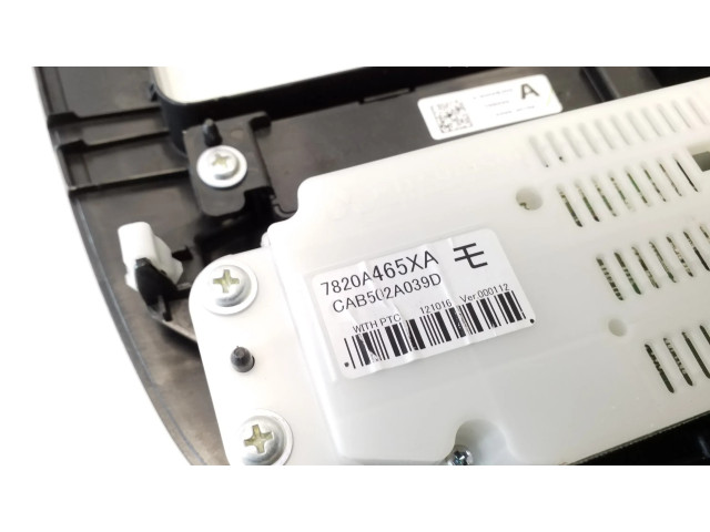 Блок управления климат-контролем 7820A465XA, 8002B409 Mitsubishi Outlander