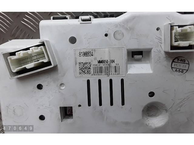 Панель приборов 8100b634 Mitsubishi L200