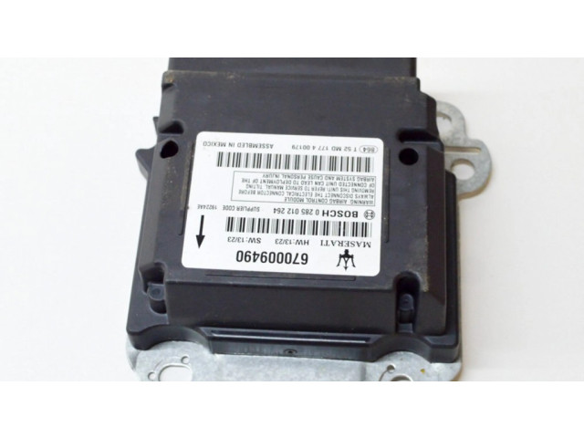 Блок подушек безопасности 0285012264, 670009490 Maserati Quattroporte