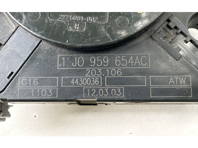 Подрулевой шлейф SRS 1J0959654AC, 2775081002   Audi TT Mk1