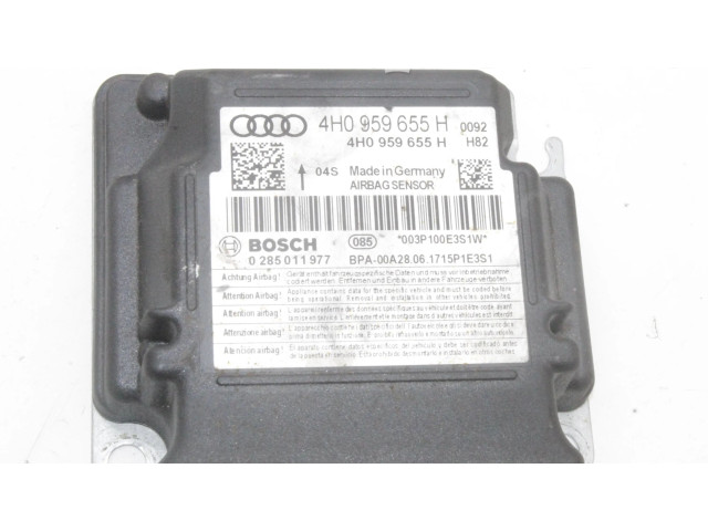 Блок подушек безопасности 4H0959655H, 0285011977 Audi A7 S7 4G
