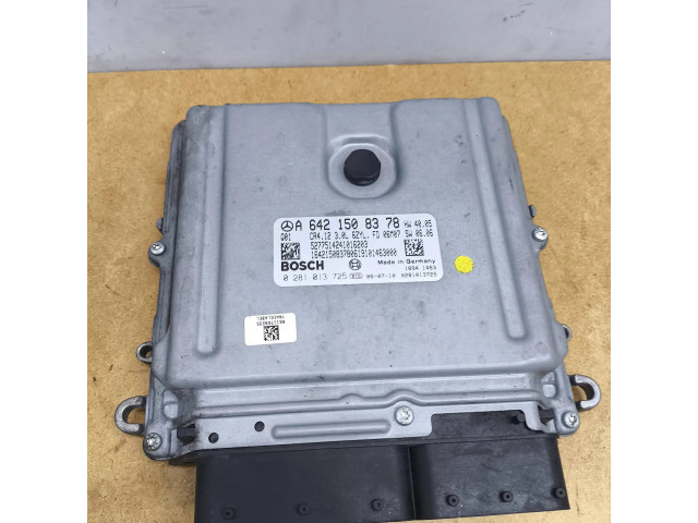 Řídící jednotka A6421508378, 0281013725 Mercedes-Benz E W211 2007