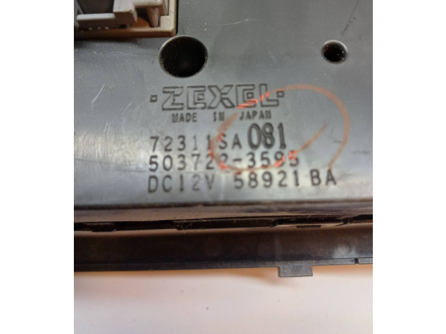 Блок управления климат-контролем 6C1V58921BA, 5037203595   Subaru Forester SG