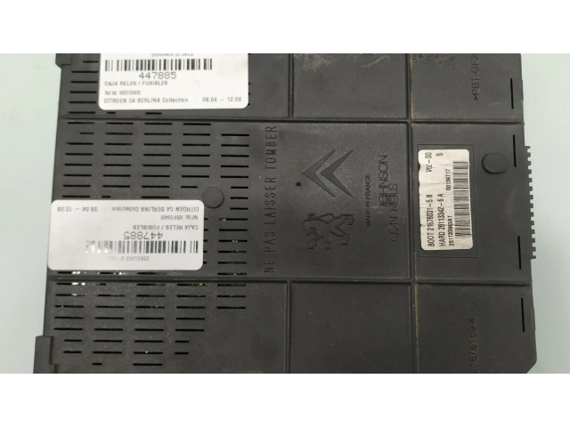 Блок предохранителей 9658158480 Citroen C4 I