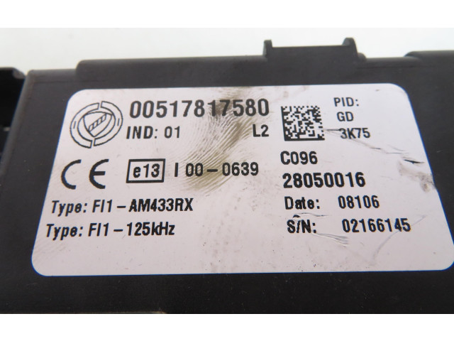   Pojistková skříňka 00517817580, 00517817580   Fiat Punto (199) 2006