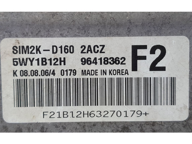 Řídící jednotka 96418362, 177762 Chevrolet Epica 2006