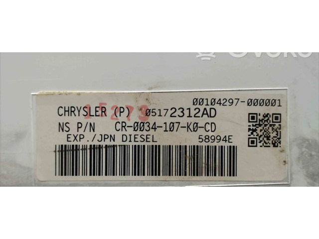 Панель приборов 051723312AD Jeep Grand Cherokee (WK)