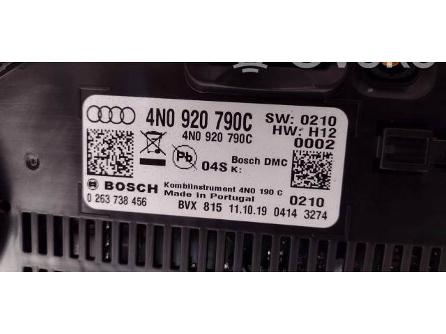 Přístrojová deska  Audi A8 S8 D5 2013 4N0920790C  